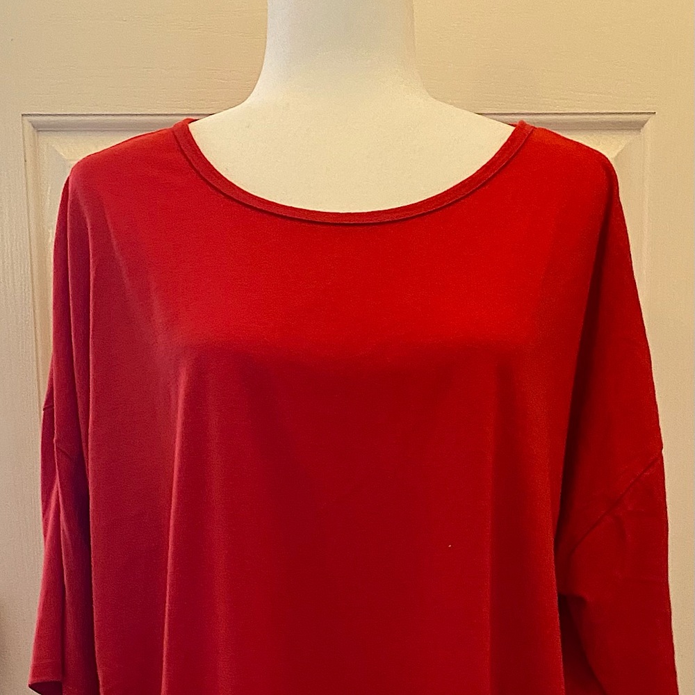 Red LLR Irma Tunic, size L